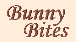 Bunny Bites business card, front