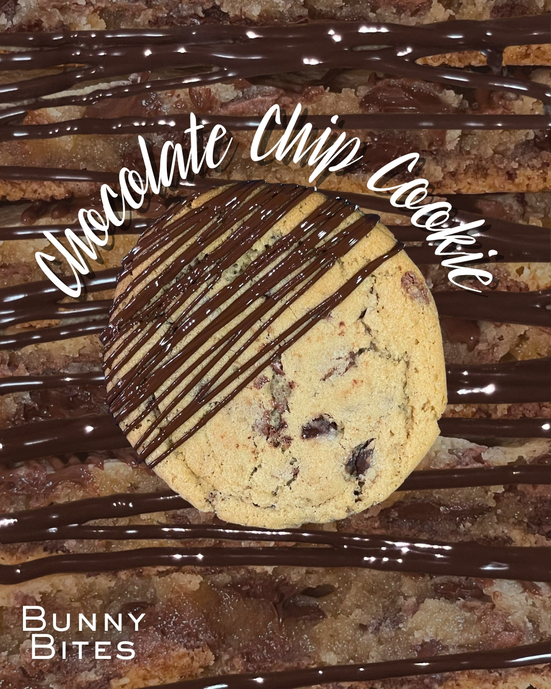 Chocolate chip cookie social post