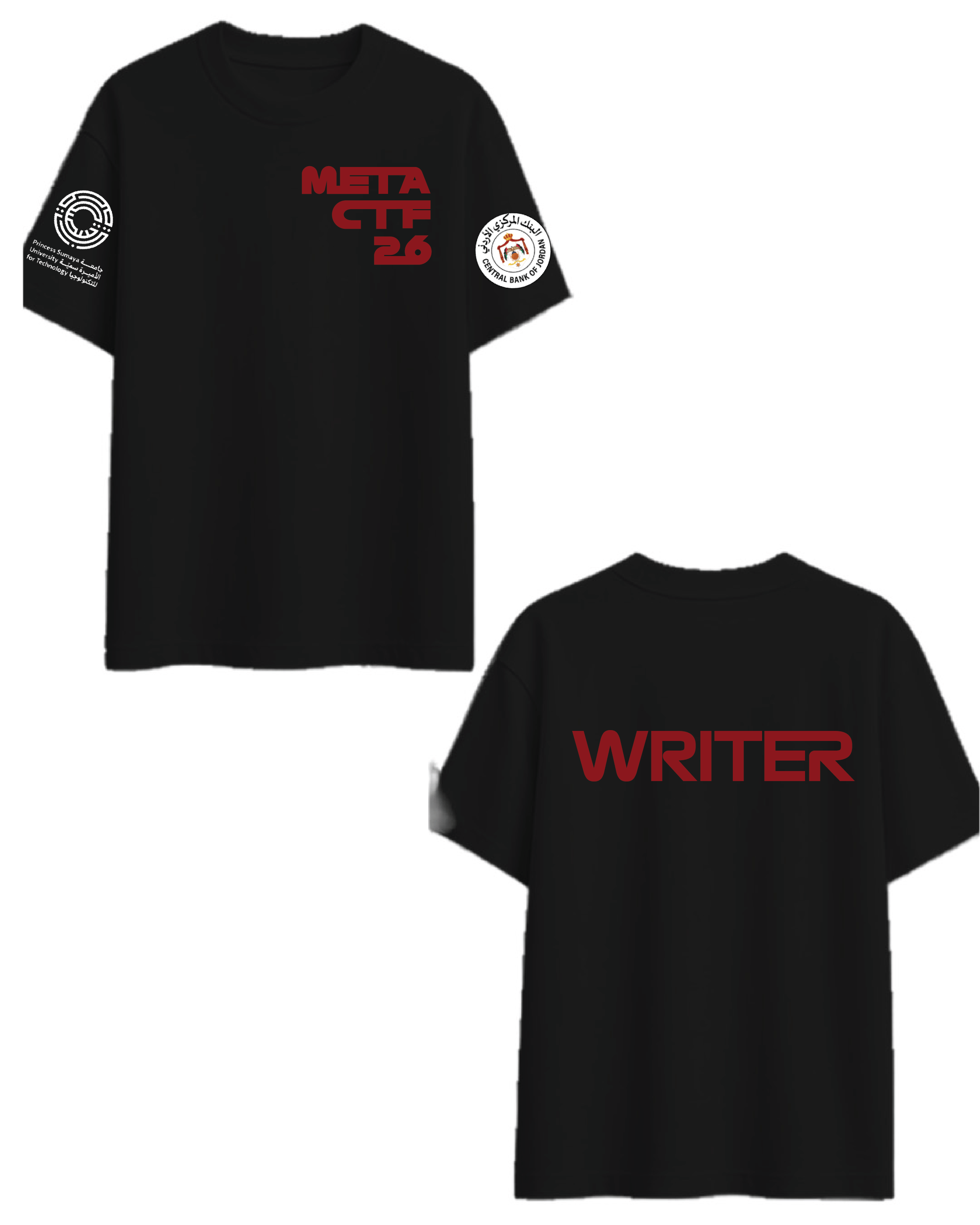 Writers shirt mockup