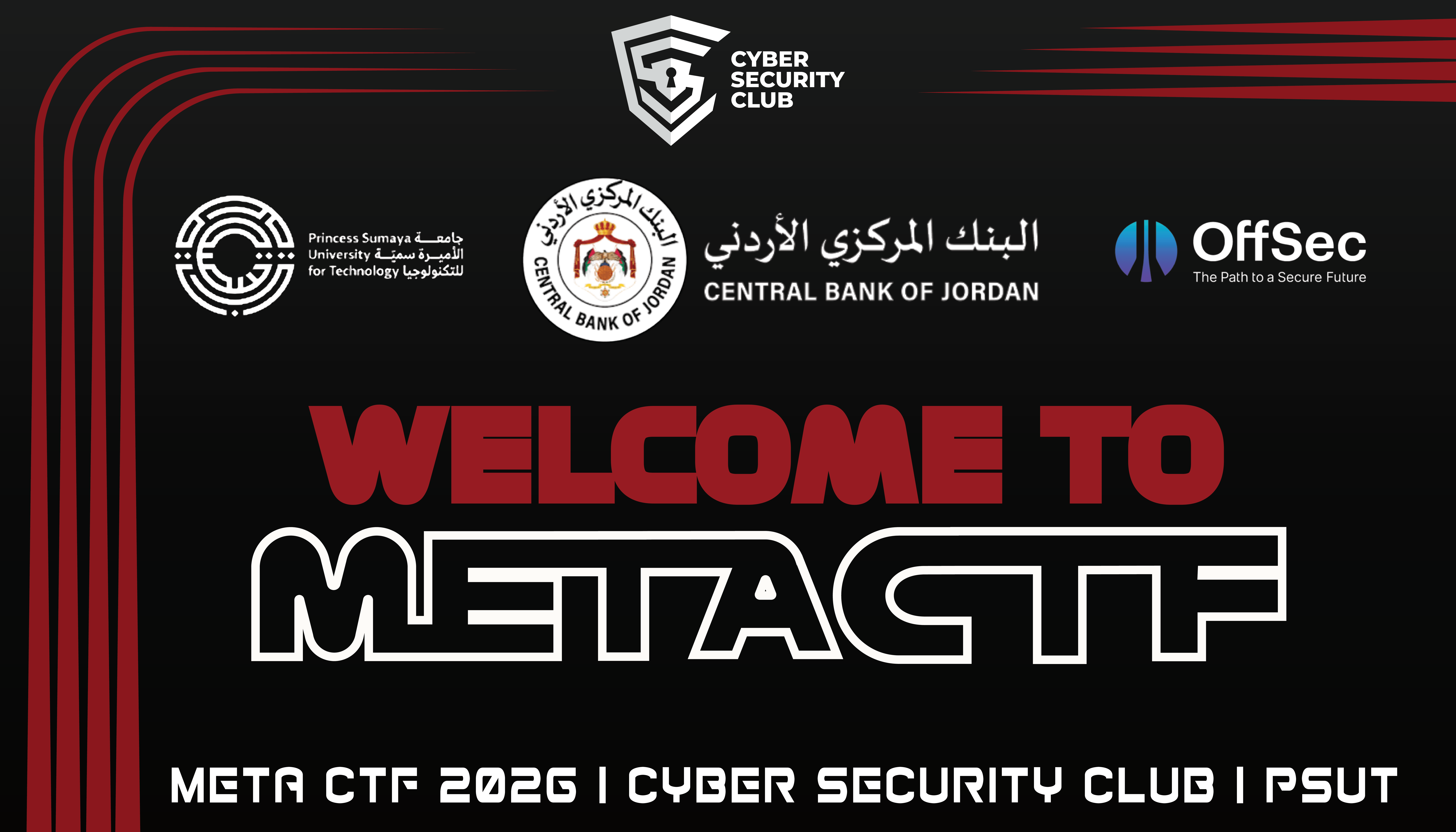 Welcome to MetaCTF stage backdrop